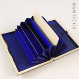 Victorian Tortoiseshell and Silver Card Case.
