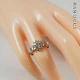 Gold and Diamond Cluster Ring.