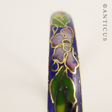 Cloisonné Bangle, Pretty Design.