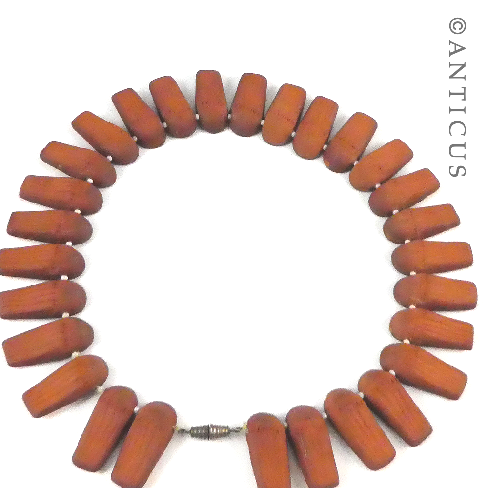 Retro Studio Pottery Necklace.