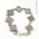 Beautiful Paua and Silver Bracelet.