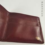 Vintage Cartier Billfold Wallet.