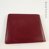 Vintage Cartier Billfold Wallet.