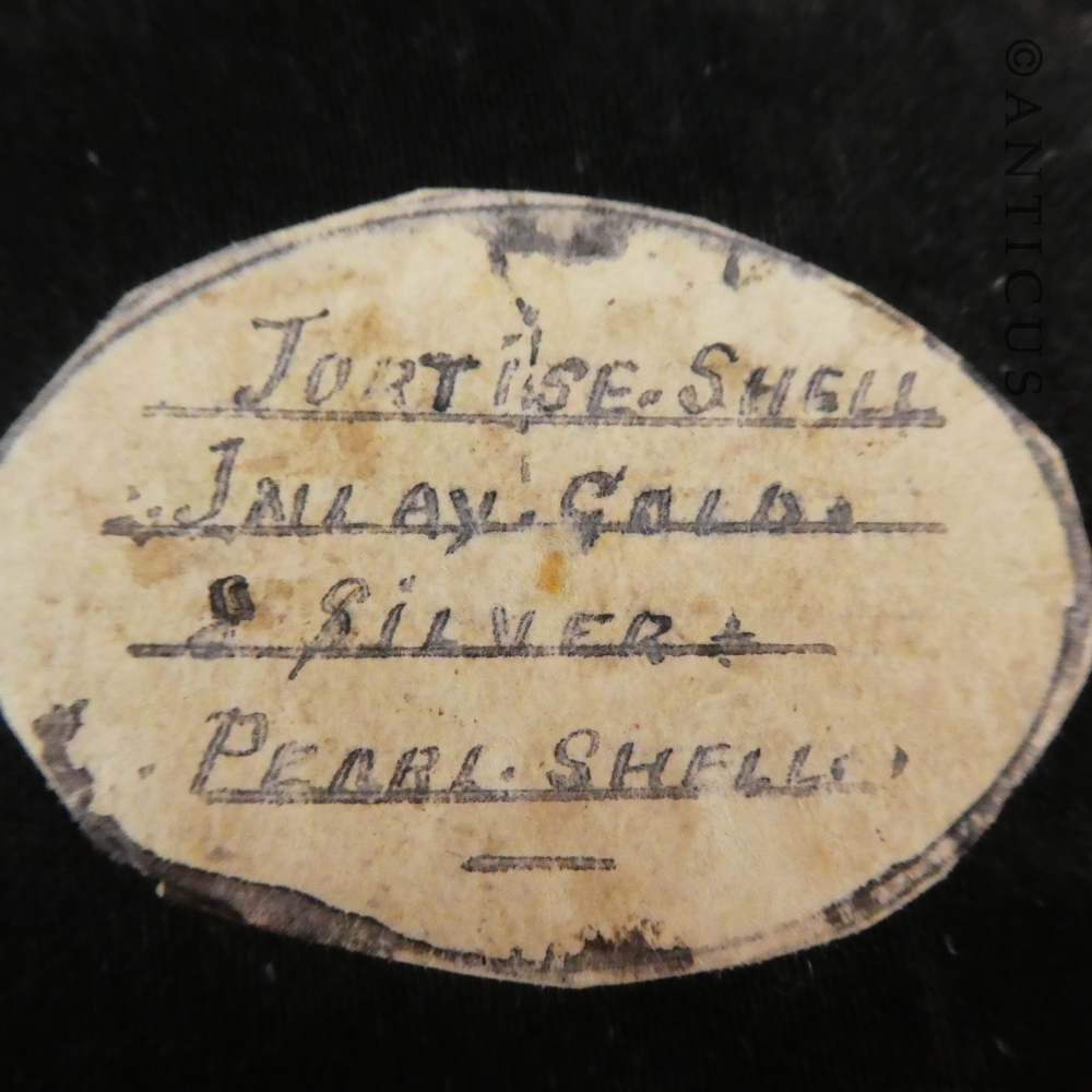 Early Victorian Small Wall Plaque.