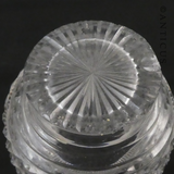 Pair of Cut Glass Regency Period Salt Dishes