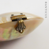 Little Mother of Pearl Shell Trinket Box.