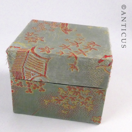 Vintage Cloisonné Caddy in Original Box.