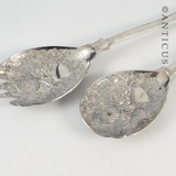 Pair of Berry Spoon Salad Servers.