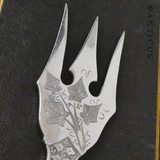 Victorian Bread Fork, Patterned.