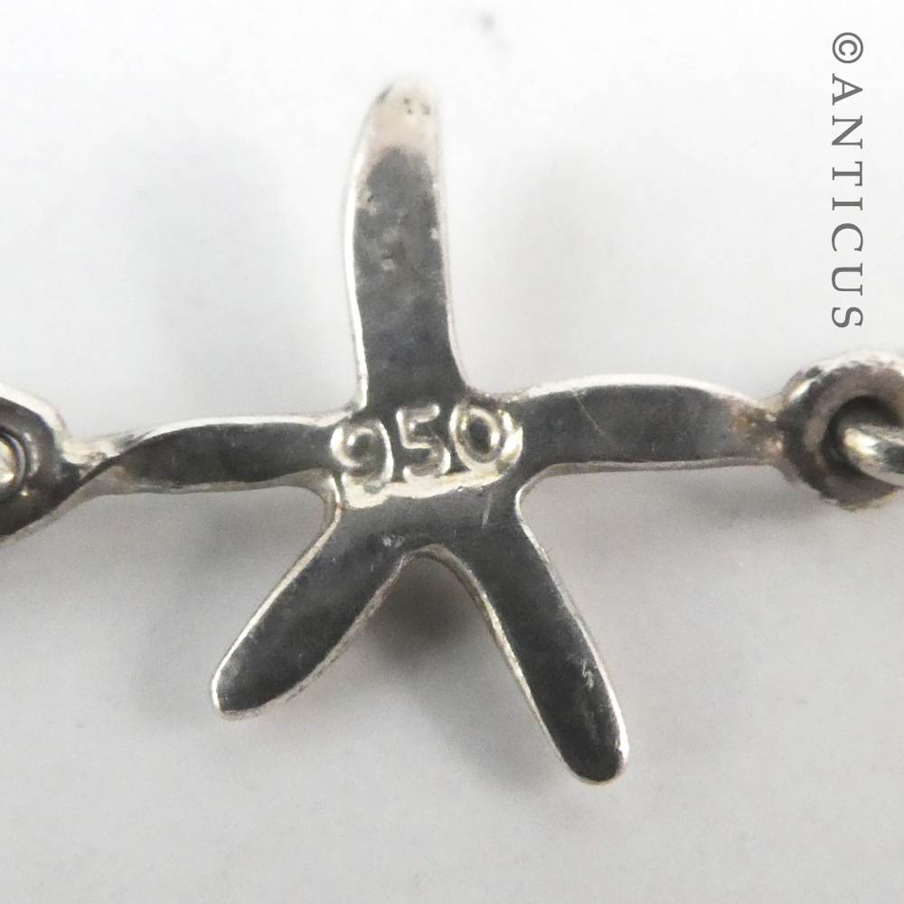 Silver Starfish Bracelet.