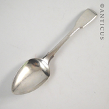 Sterling Silver Antique Teaspoon, 1825.
