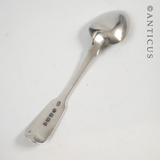 Sterling Silver Antique Teaspoon, 1825.