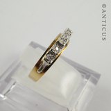 Vintage 18ct Gold and Diamond Half Eternity Ring.