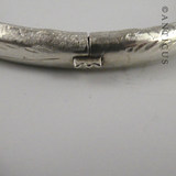 Vintage Slim Silver Bracelet.