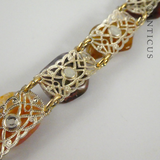 Vintage Agate Stones Bracelet.