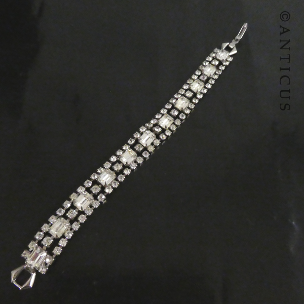 Vintage Weiss Diamanté Bracelet.