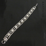 Vintage Weiss Diamanté Bracelet.