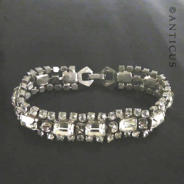 Vintage Weiss Diamanté Bracelet.
