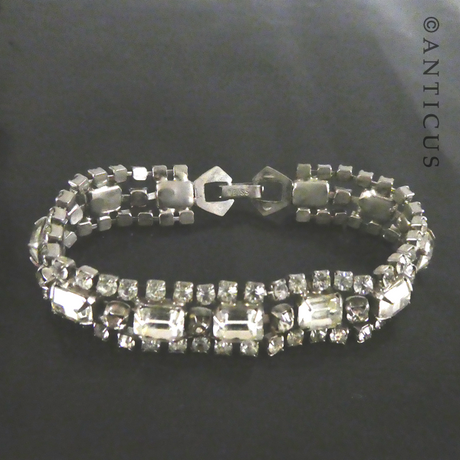 Vintage Weiss Diamanté Bracelet.