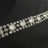Vintage Weiss Diamanté Bracelet.
