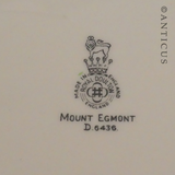 Royal Doulton Mt Egmont Plate, New Zealand.
