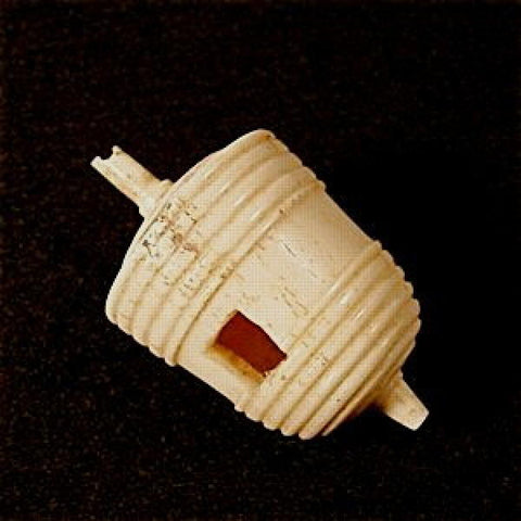 Antique Ivory Tape Measure Case.