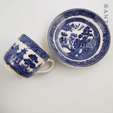 Willow Pattern Blue and White Coffee Service.