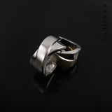 Sterling Silver Small Hoop Earrings.
