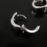 Sterling Silver Small Hoop Earrings.