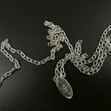 Halia Long Chain Necklace with Two Pearls.