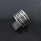 Free Form Silver "Wires" Ring.