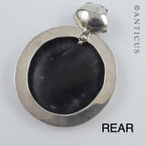 Mussel Shell and Silver Necklace Enhancer.