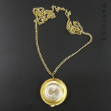 Vintage Pendant Watch on Long Chain.