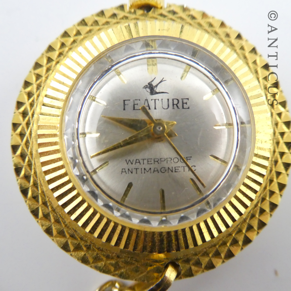 Vintage Pendant Watch on Long Chain.