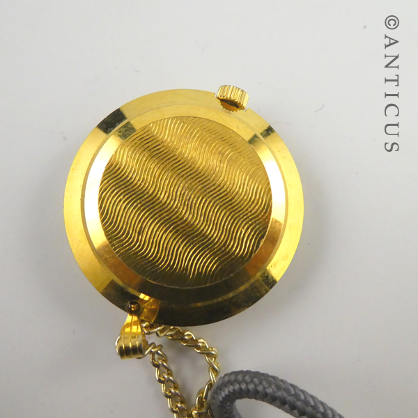Vintage Pendant Watch on Long Chain.
