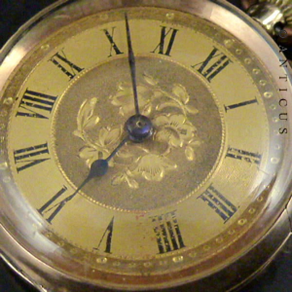 Swiss Petite Gold Pendant Watch, Late 1800s.