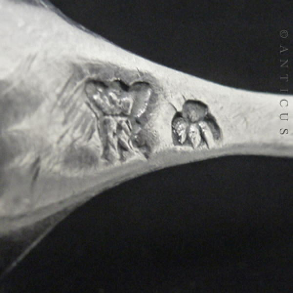 Hanau Silver Individual Punch Spoon, 1899.