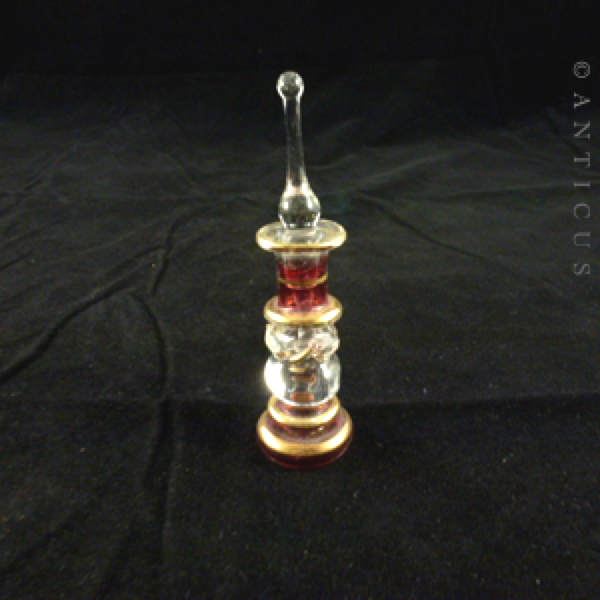 Venetian Glass Small Delicate Scent Bottle.