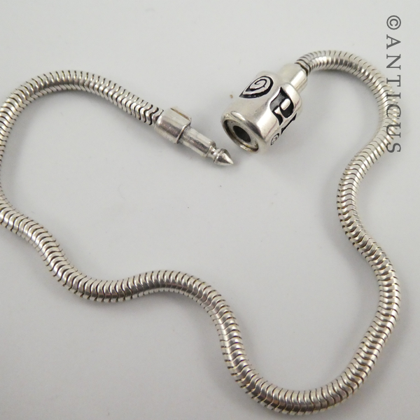 Modern Charm Bracelet, by Halia.