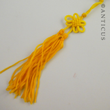 Oriental Prayer Beads, Reverse Painted.