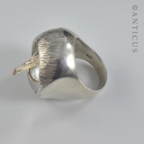 Unusual Silver Art Ring.