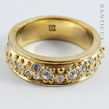 Dryberg Kern Ring with Crystals.