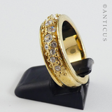 Dryberg Kern Ring with Crystals.