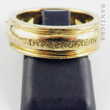Dryberg Kern Ring with Crystals.