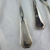 Set of Vintage Silver Plate Fish Knives and Forks.