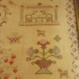 Georgian Sampler, 1823.