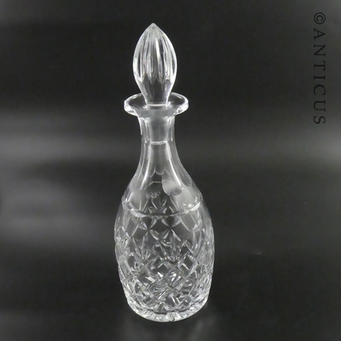 Webb Corbett Crystal Decanter.