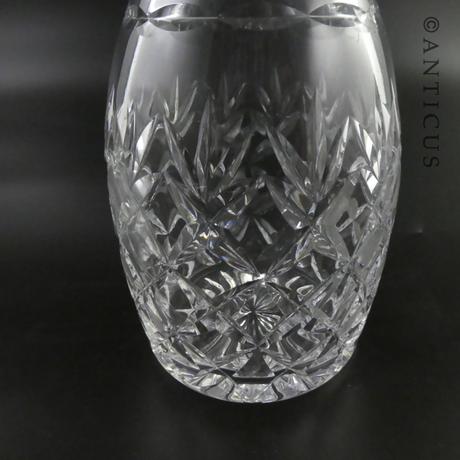 Webb Corbett Crystal Decanter.