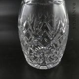 Webb Corbett Crystal Decanter.