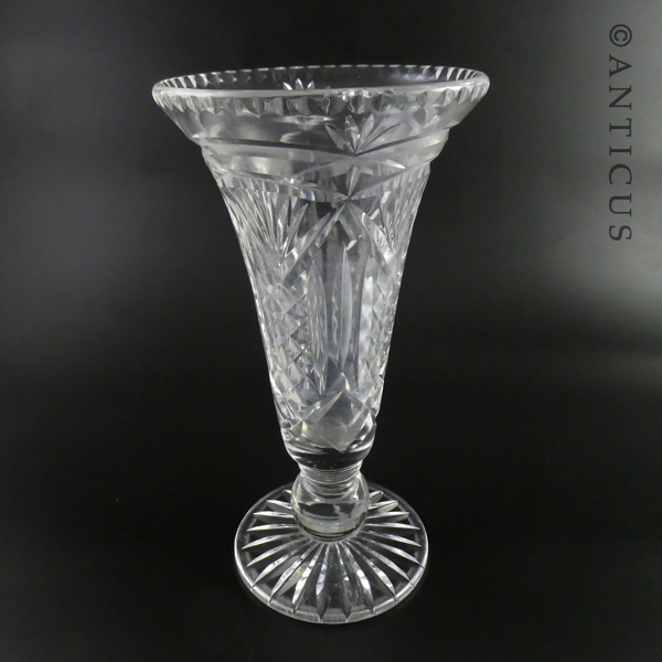 Good Quality Crystal Trumpet Vase